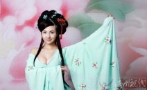 干露露楊貴妃高清圖片欣賞 確實身材很好再含蓄一點