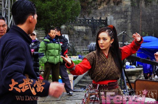 楊冪大武當造型