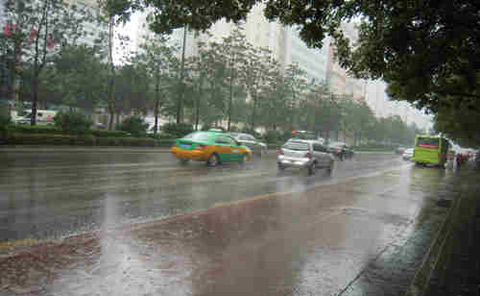 陜西迎明顯降水 有利緩解旱情