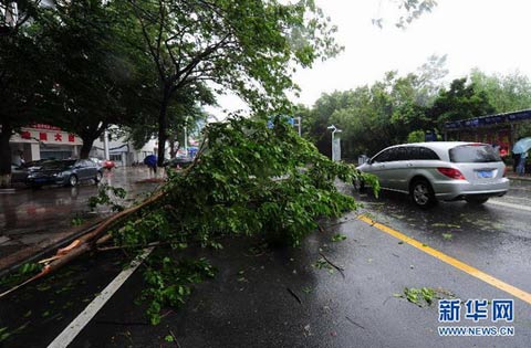 海南三亞臺風山神