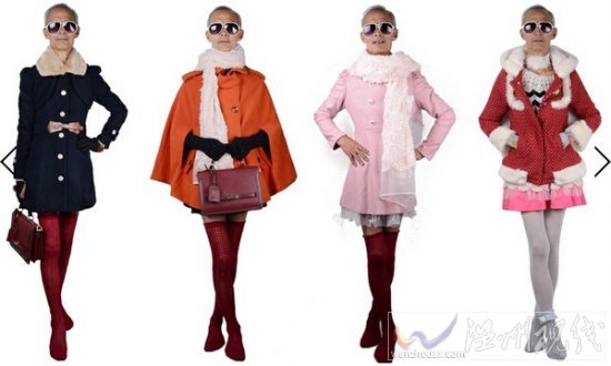 72歲外公當女裝模特