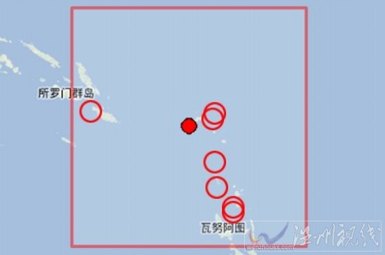 圣克魯斯群島6.5級地震