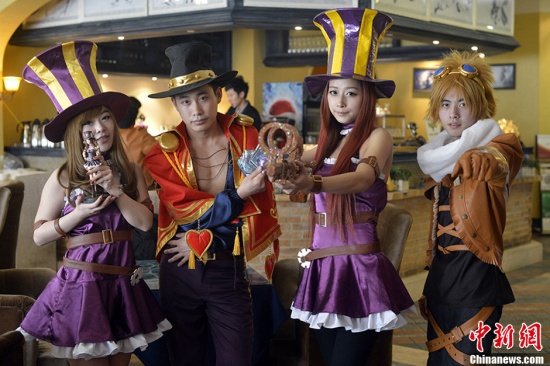 第一家英雄聯(lián)盟游戲主題餐廳