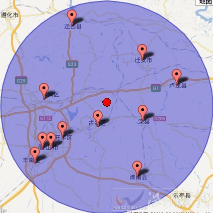 唐山市古冶區和灤縣交界地震