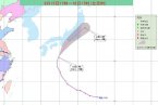 萬宜路徑 熱帶風(fēng)暴萬宜向日本南部沿海靠近