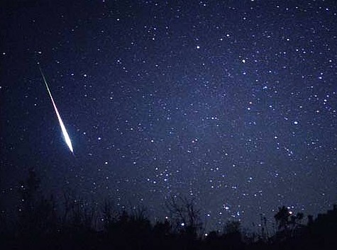 流星雨的拍攝的方法