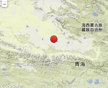 青海海西格爾木地震