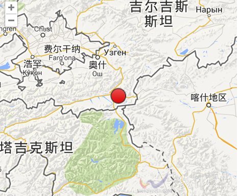 吉爾吉斯斯坦地震