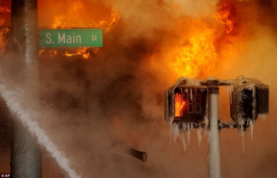 美國(guó)極寒圖片