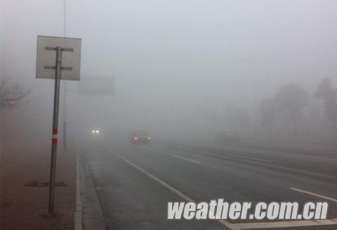 長沙天氣今天最低氣溫破冰點，湖南全省大霧天氣部分高速封閉
