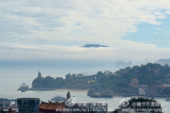 廈門海市蜃樓圖片