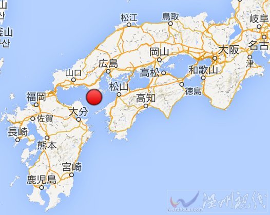 日本九州島地震