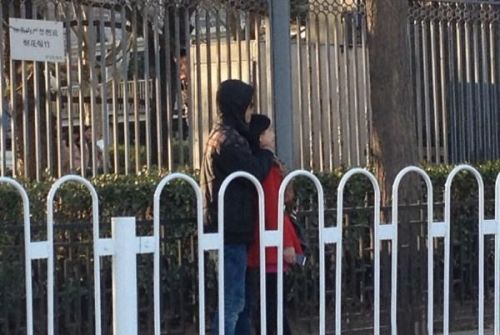 央視東門發生劫持案現場