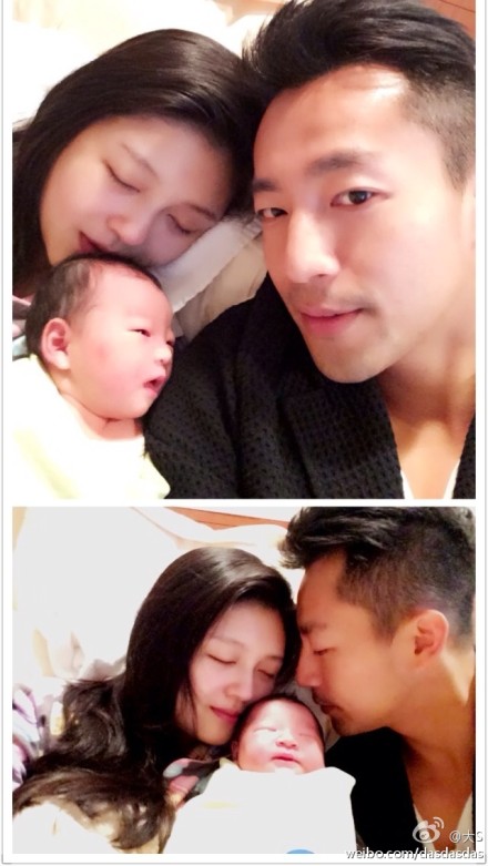 大S女兒照片 大S產女后全家福曝光