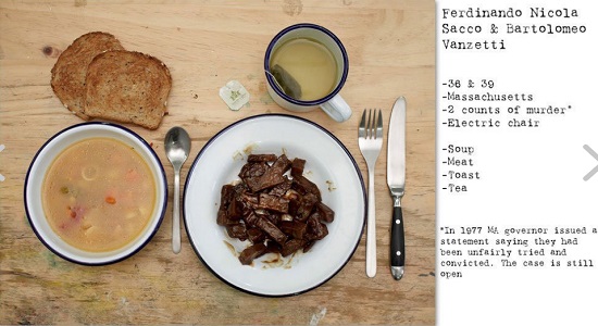 美國死刑犯斷頭餐曝光