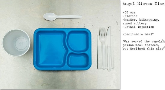 美國死刑犯斷頭餐曝光