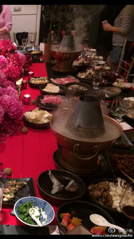 汪小菲臺灣慶生 大S做北京涮肉
