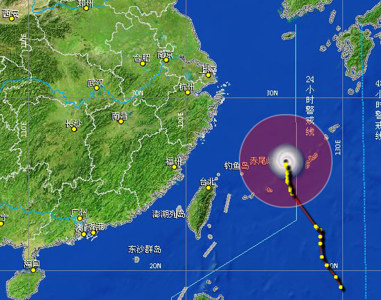 臺風(fēng)娜基莉影響杭州