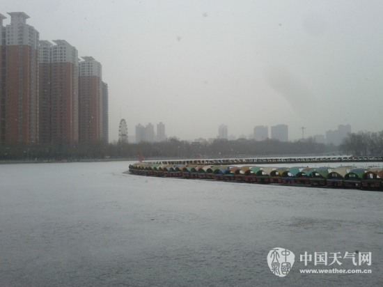 太原2015年第一場雪
