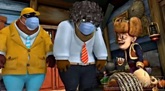 保鏢光頭強綁架猴子吉吉