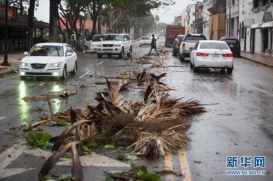 埃麗卡臺(tái)風(fēng)登陸多米尼加
