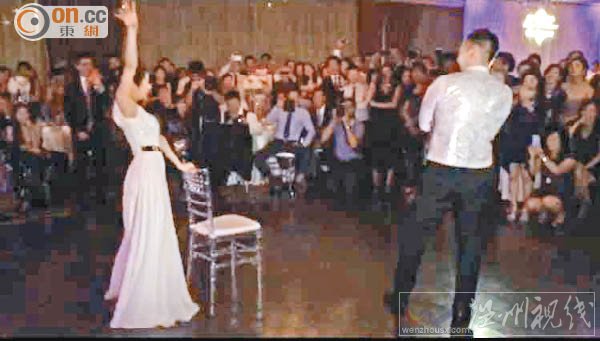 張嘉兒婚禮現(xiàn)場照片