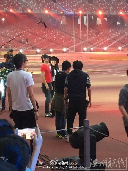 10月5日鳥巢夜彩排