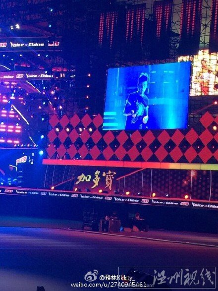 好聲音第四季總決賽彩排