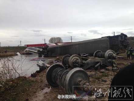 法國一高速列車出軌