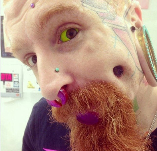 澳大利亞眼球紋身