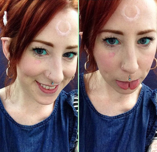 澳大利亞眼球紋身