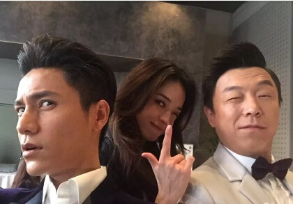 舒淇曬黃渤合影