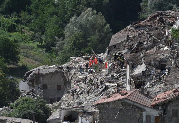 意大利6.1級(jí)地震