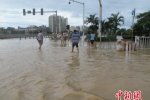 受臺(tái)風(fēng)電母影響海南臨高縣192個(gè)村莊被淹