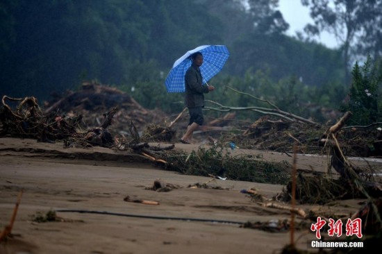 四川攀枝花強降雨