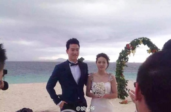 劉翔吳莎低調完婚