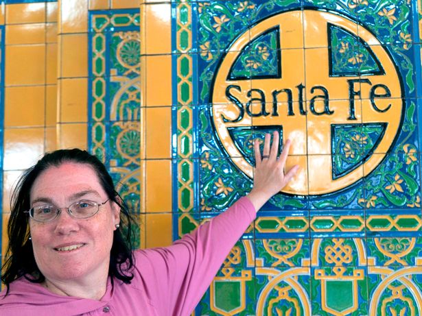 女子與火車站相戀