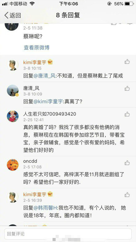 蔡琳高梓淇曝離婚