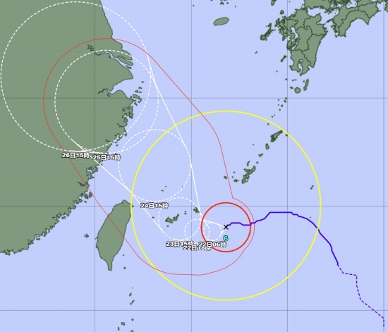 臺風(fēng)煙花最新消息 溫州臺風(fēng)煙花路徑圖 風(fēng)力 登陸