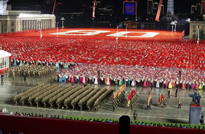 朝鮮閱兵高清大圖來了